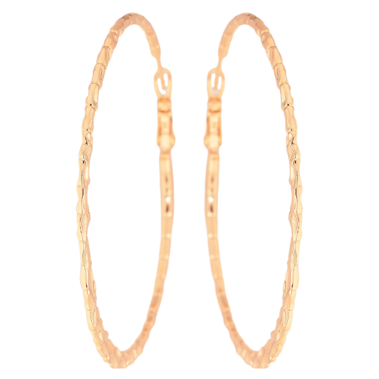 Серьги Xuping M&L цвет 18K кольца (конго) "Декоративный узор" ø 6см фото №17 Серьги Xuping M&L цвет 18K кольца (конго) "Декоративный узор" ø 6см фото №17
