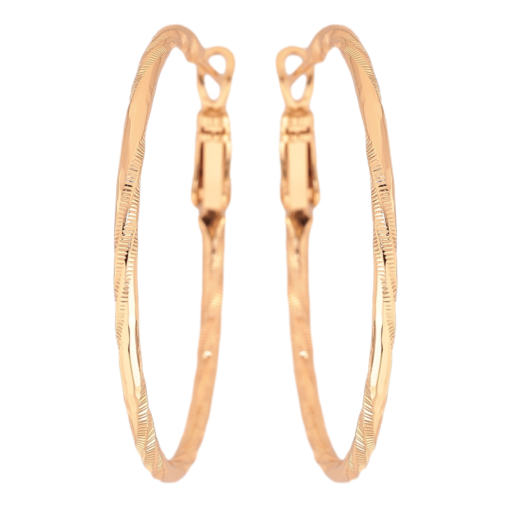 Серьги Xuping M&L цвет 18K кольца (конго) "Декоративный узор" ø 4см фото №5 Серьги Xuping M&L цвет 18K кольца (конго) "Декоративный узор" ø 4см фото №5