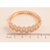 Сережки Xuping M&L колір 18K колечка "Інкрустація кристалами" фото №2 Сережки Xuping M&L колір 18K колечка "Інкрустація кристалами" фото №2