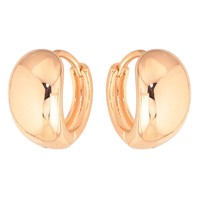Серьги Xuping M&L цвет 18K колечки "Декоративные" фото №2