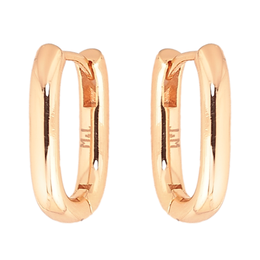 Серьги Xuping M&L цвет 18K колечки "Овальные" фото №1 Серьги Xuping M&L цвет 18K колечки "Овальные" фото №1