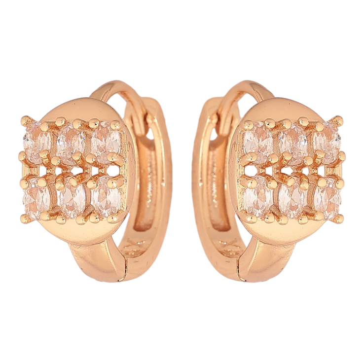 Серьги Xuping M&L цвет 18K колечки "Инкрустация кристаллами" фото №21 Серьги Xuping M&L цвет 18K колечки "Инкрустация кристаллами" фото №21