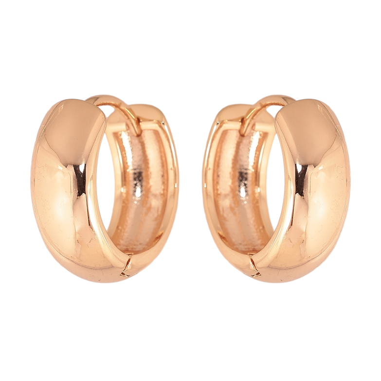 Сережки Xuping M&L колір 18K колечка "Класика, шир. 7мм" ø 19мм фото №1 Сережки Xuping M&L колір 18K колечка "Класика, шир. 7мм" ø 19мм фото №1