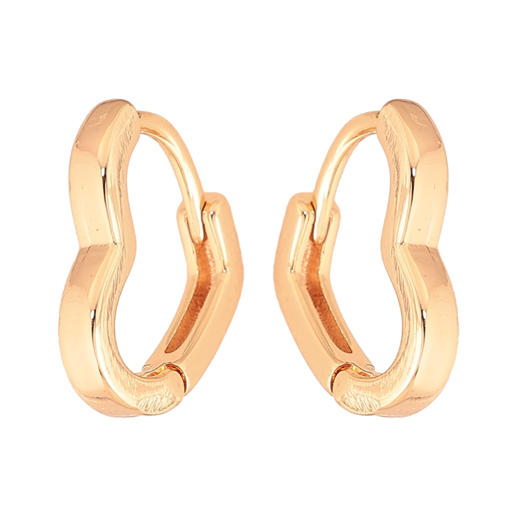Серьги Xuping M&L цвет 18K колечки "Сердечки" фото №16 Серьги Xuping M&L цвет 18K колечки "Сердечки" фото №16