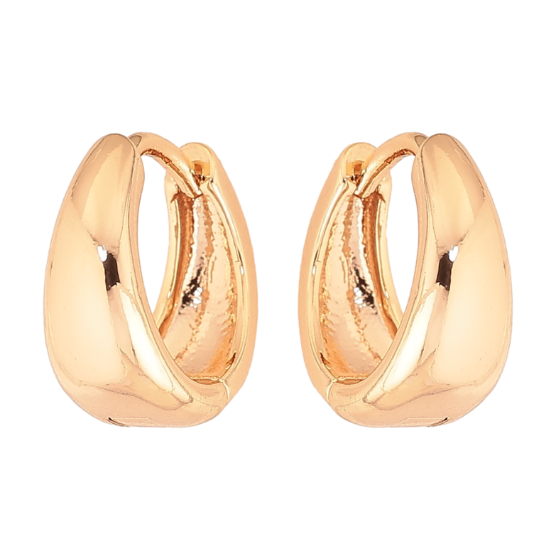 Сережки Xuping M&L колір 18K колечка "Класика" ø 14мм фото №2 Сережки Xuping M&L колір 18K колечка "Класика" ø 14мм фото №2