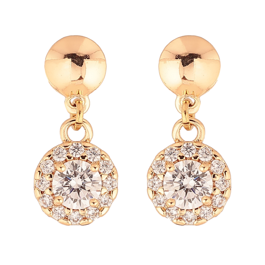 Серьги Xuping M&L цвет 18K пусеты "Подвески с инкрустацией кристаллами" фото №1 Серьги Xuping M&L цвет 18K пусеты "Подвески с инкрустацией кристаллами" фото №1