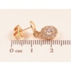 Серьги Xuping M&L цвет 18K пусеты "Подвески с инкрустацией кристаллами" фото №2 Серьги Xuping M&L цвет 18K пусеты "Подвески с инкрустацией кристаллами" фото №2