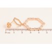 Серьги Xuping M&L цвет 18K пусеты "Фигурные подвески с кристаллами" фото №2 Серьги Xuping M&L цвет 18K пусеты "Фигурные подвески с кристаллами" фото №2