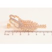 Серьги Xuping M&L цвет 18K пусеты "Кристальные подвески" фото №2 Серьги Xuping M&L цвет 18K пусеты "Кристальные подвески" фото №2