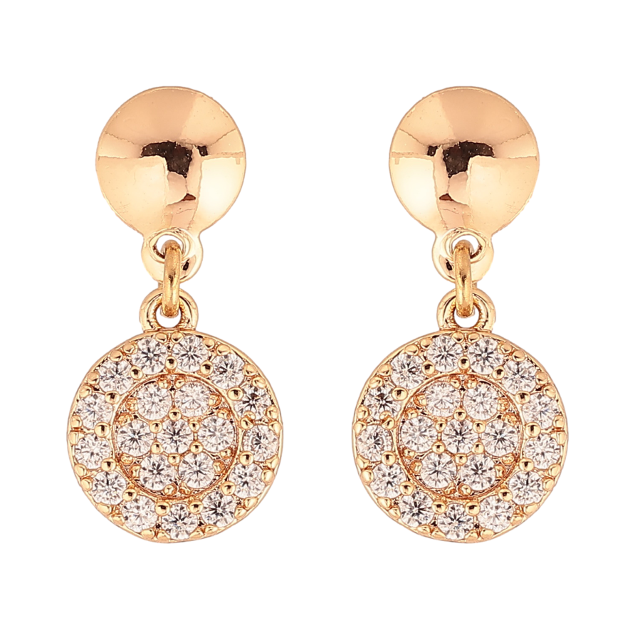 Серьги Xuping M&L цвет 18K пусеты "Подвески с инкрустацией кристаллами" фото №1 Серьги Xuping M&L цвет 18K пусеты "Подвески с инкрустацией кристаллами" фото №1