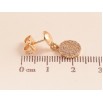 Серьги Xuping M&L цвет 18K пусеты "Подвески с инкрустацией кристаллами" фото №2 Серьги Xuping M&L цвет 18K пусеты "Подвески с инкрустацией кристаллами" фото №2