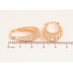 Серьги Xuping M&L цвет 18K замок-булавка "Декоративный узор" фото №2 Серьги Xuping M&L цвет 18K замок-булавка "Декоративный узор" фото №2