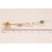 Серьги Xuping QQMM цвет Позолота 14K пусеты "Декоративные цветочные подвески" фото №3 Серьги Xuping QQMM цвет Позолота 14K пусеты "Декоративные цветочные подвески" фото №3