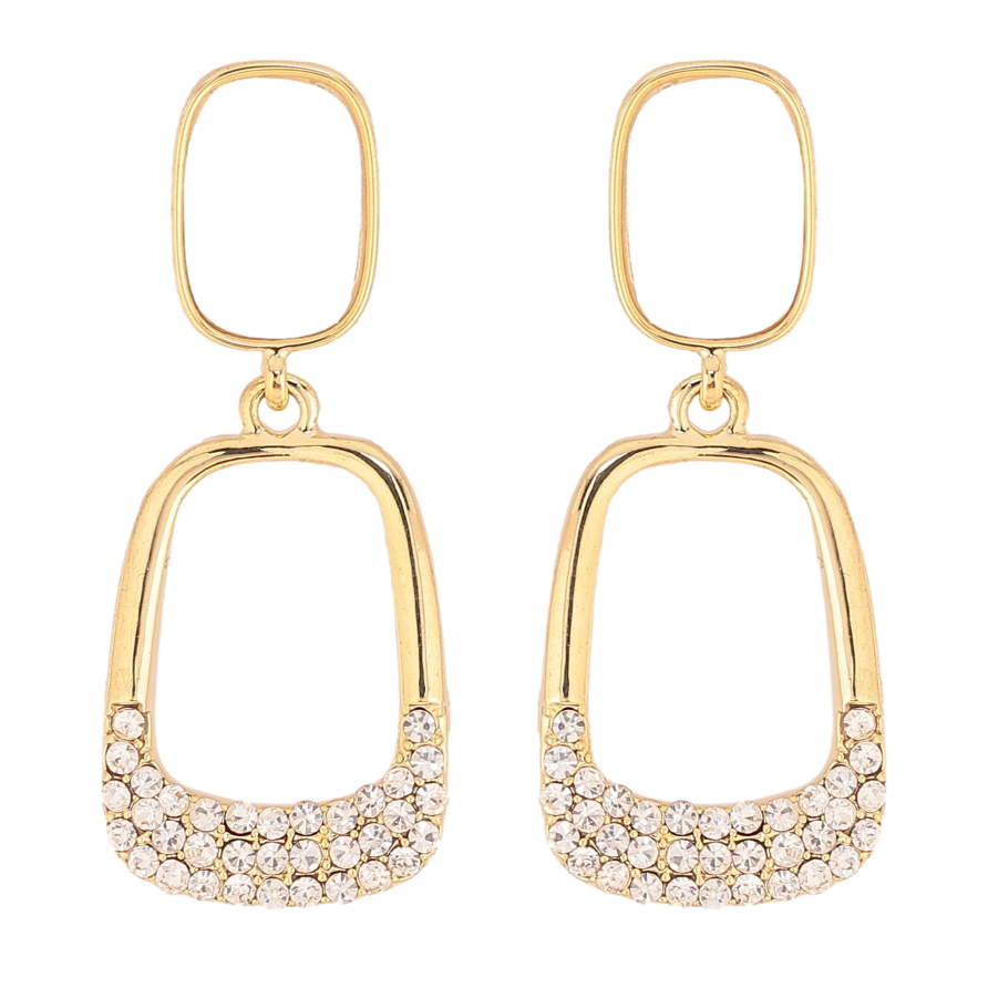 Серьги Xuping QQMM цвет Позолота 14K пусеты "Декоративные подвески" фото №1