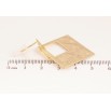 Серьги Xuping QQMM цвет Позолота 14K пусеты "Фигурные подвески" фото №3 Серьги Xuping QQMM цвет Позолота 14K пусеты "Фигурные подвески" фото №3