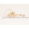Серьги Xuping QQMM цвет Позолота 14K пусеты "Цветочное совершенство" фото №2 Серьги Xuping QQMM цвет Позолота 14K пусеты "Цветочное совершенство" фото №2