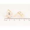 Серьги Xuping QQMM цвет Позолота 14K пусеты "Цветочные капельки" фото №2 Серьги Xuping QQMM цвет Позолота 14K пусеты "Цветочные капельки" фото №2