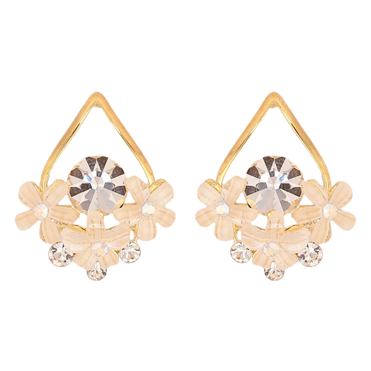 Серьги Xuping QQMM цвет Позолота 14K пусеты "Цветочные капельки" фото №21 Серьги Xuping QQMM цвет Позолота 14K пусеты "Цветочные капельки" фото №21