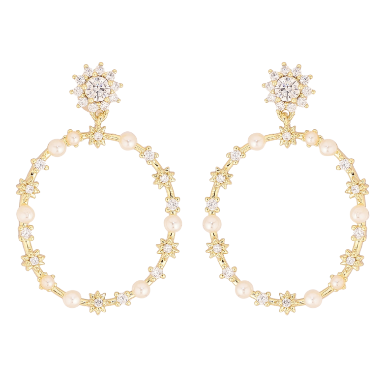 Сережки Xuping QQMM колір Позолота 14K пусети "Овальні підвіски" фото №18 Сережки Xuping QQMM колір Позолота 14K пусети "Овальні підвіски" фото №18