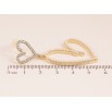 Серьги Xuping QQMM цвет Позолота 14K пусеты "Сердечки" фото №3 Серьги Xuping QQMM цвет Позолота 14K пусеты "Сердечки" фото №3