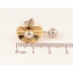 Серьги Xuping TTM Stainless Steel цвет 14К+Родий пусеты "Декоративные подвески" фото №2 Серьги Xuping TTM Stainless Steel цвет 14К+Родий пусеты "Декоративные подвески" фото №2