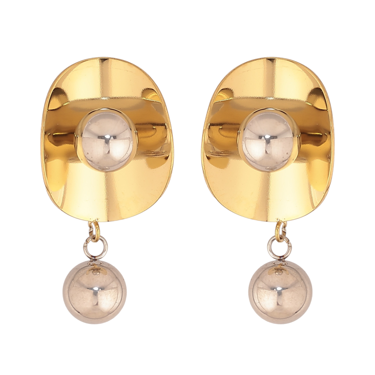 Серьги Xuping TTM Stainless Steel цвет 14К+Родий пусеты "Декоративные подвески" фото №17 Серьги Xuping TTM Stainless Steel цвет 14К+Родий пусеты "Декоративные подвески" фото №17