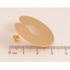 Серьги Xuping TTM Stainless Steel цвет 14К пусеты "Декоративные круги" фото №2 Серьги Xuping TTM Stainless Steel цвет 14К пусеты "Декоративные круги" фото №2