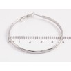 Серьги Xuping TTM Stainless Steel цвет Родий кольца (конго) "Классические" ø 5см фото №2 Серьги Xuping TTM Stainless Steel цвет Родий кольца (конго) "Классические" ø 5см фото №2