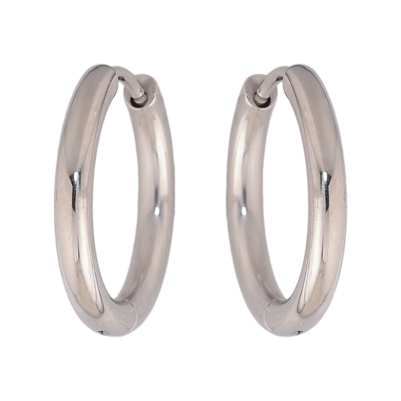 Сережки Xuping TTM Stainless Steel колір Родій кільця (конго) "Класичні" ø 2см фото №21 Сережки Xuping TTM Stainless Steel колір Родій кільця (конго) "Класичні" ø 2см фото №21