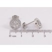 Серьги Xuping TTM Stainless Steel цвет Родий пусеты "Древо жизни" ø 10мм фото №2 Серьги Xuping TTM Stainless Steel цвет Родий пусеты "Древо жизни" ø 10мм фото №2