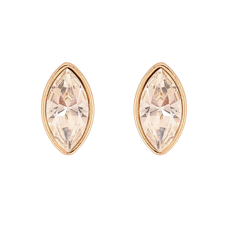 Сережки Xuping колір 18K з кристалами Swarovski пусети "Кристал Clear в ограновуванні Маркіз" фото №8 Сережки Xuping колір 18K з кристалами Swarovski пусети "Кристал Clear в ограновуванні Маркіз" фото №8