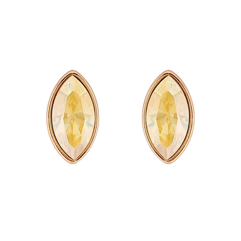 Сережки Xuping колір 18K з кристалами Swarovski пусети "Кристал Jonquil АВ в ограновуванні Маркіз" фото №9 Сережки Xuping колір 18K з кристалами Swarovski пусети "Кристал Jonquil АВ в ограновуванні Маркіз" фото №9
