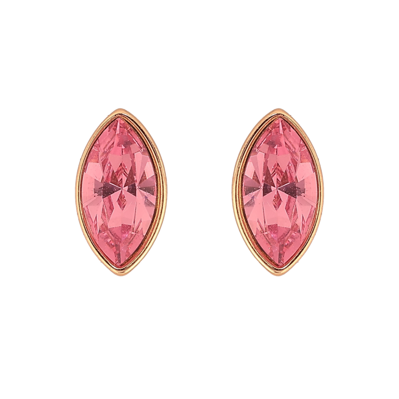 Серьги Xuping цвет 18K с кристаллами Swarovski пусеты "Кристалл Rose в огранке Маркиз" фото №1 Серьги Xuping цвет 18K с кристаллами Swarovski пусеты "Кристалл Rose в огранке Маркиз" фото №1