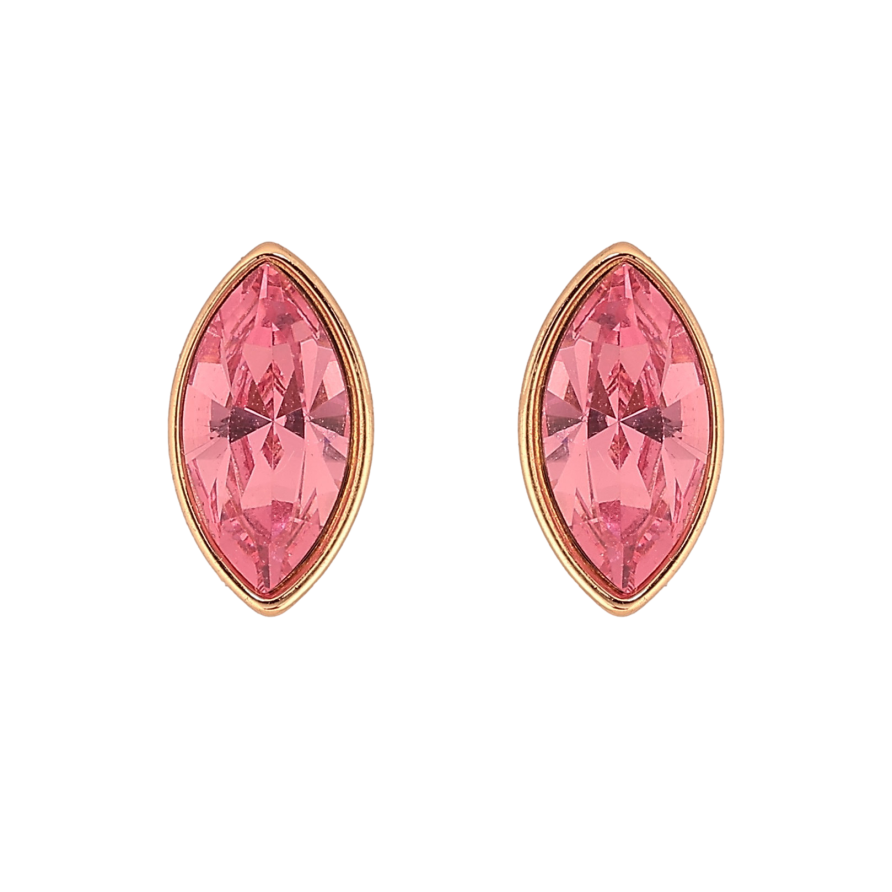 Сережки Xuping колір 18K з кристалами Swarovski пусети "Кристал Rose в ограновуванні Маркіз" фото №1 Сережки Xuping колір 18K з кристалами Swarovski пусети "Кристал Rose в ограновуванні Маркіз" фото №1