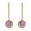 Сережки Xuping колір 18K з кристалами Swarovski пусети "Кристали Paradise Shine на доріжці" фото №2 Сережки Xuping колір 18K з кристалами Swarovski пусети "Кристали Paradise Shine на доріжці" фото №2