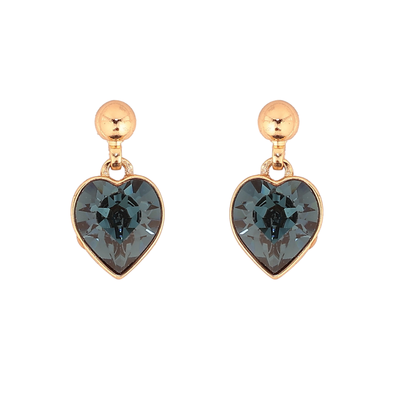 Сережки Xuping колір 18K з кристалами Swarovski пусети "Підвіски з кристалами Montana" фото №1 Сережки Xuping колір 18K з кристалами Swarovski пусети "Підвіски з кристалами Montana" фото №1