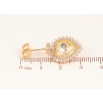 Серьги Xuping цвет 18K с кристаллами Swarovski пусеты "Сердечки Sunshine Delite в обрамлении" фото №3 Серьги Xuping цвет 18K с кристаллами Swarovski пусеты "Сердечки Sunshine Delite в обрамлении" фото №3