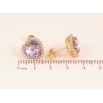 Сережки Xuping колір 18K з кристалами Swarovski пусети "Сердечка Paradise Shine в обрамленні кристалів" фото №3 Сережки Xuping колір 18K з кристалами Swarovski пусети "Сердечка Paradise Shine в обрамленні кристалів" фото №3