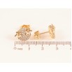 Серьги Xuping цвет 18K с кристаллами Swarovski пусеты "Звезды кристаллы Golden Shadow" фото №3 Серьги Xuping цвет 18K с кристаллами Swarovski пусеты "Звезды кристаллы Golden Shadow" фото №3