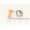Серьги Xuping цвет 18K с кристаллами Swarovski пусеты- джекеты "Кр-лы Erinite АВ с кристаллами ø 5мм" фото №3 Серьги Xuping цвет 18K с кристаллами Swarovski пусеты- джекеты "Кр-лы Erinite АВ с кристаллами ø 5мм" фото №3