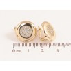 Серьги Xuping цвет Позолота 14K английский замок "Узор с кристаллами" фото №2 Серьги Xuping цвет Позолота 14K английский замок "Узор с кристаллами" фото №2