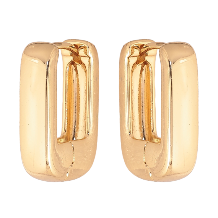 Сережки Xuping колір Позолота 14K колечка "Класичні" фото №25
