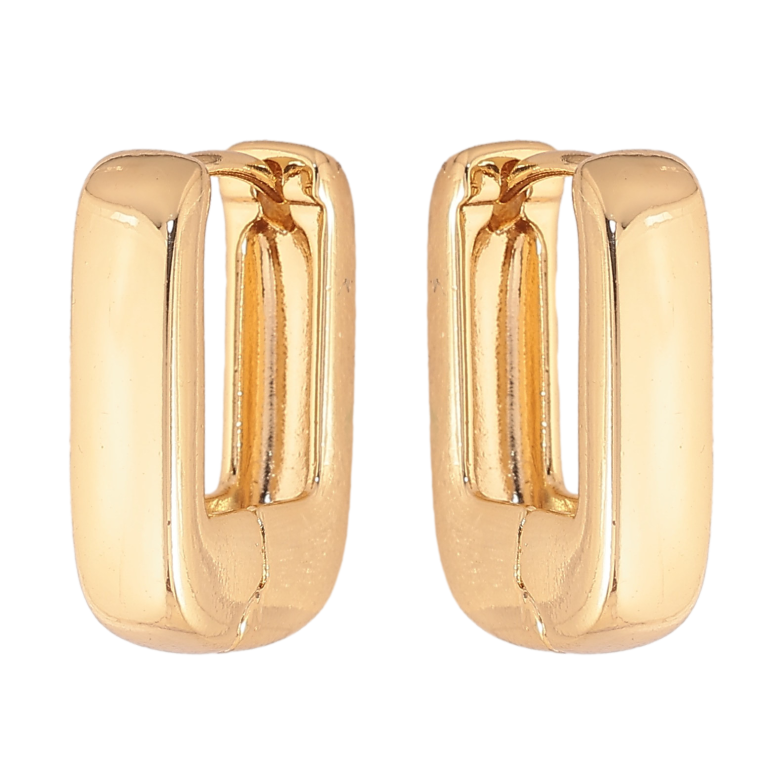 Сережки Xuping колір Позолота 14K колечка "Класичні" фото №17