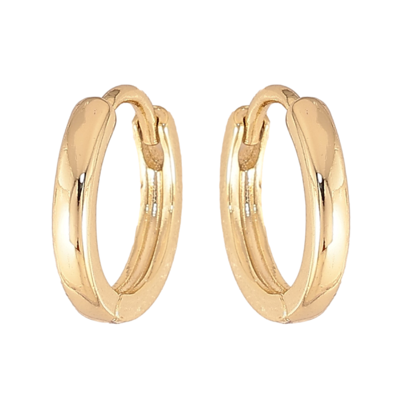 Сережки Xuping колір Позолота 14K колечка "Класика, шир 2мм" ø 13мм фото №8 Сережки Xuping колір Позолота 14K колечка "Класика, шир 2мм" ø 13мм фото №8
