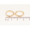 Серьги Xuping цвет Позолота 14K колечки "Классика, шир. 2мм" ø 16мм фото №2 Серьги Xuping цвет Позолота 14K колечки "Классика, шир. 2мм" ø 16мм фото №2