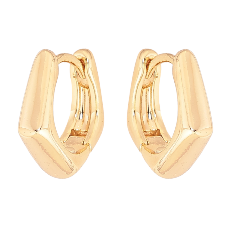 Сережки Xuping колір Позолота 14K колечка "Декоративні" фото №7 Сережки Xuping колір Позолота 14K колечка "Декоративні" фото №7