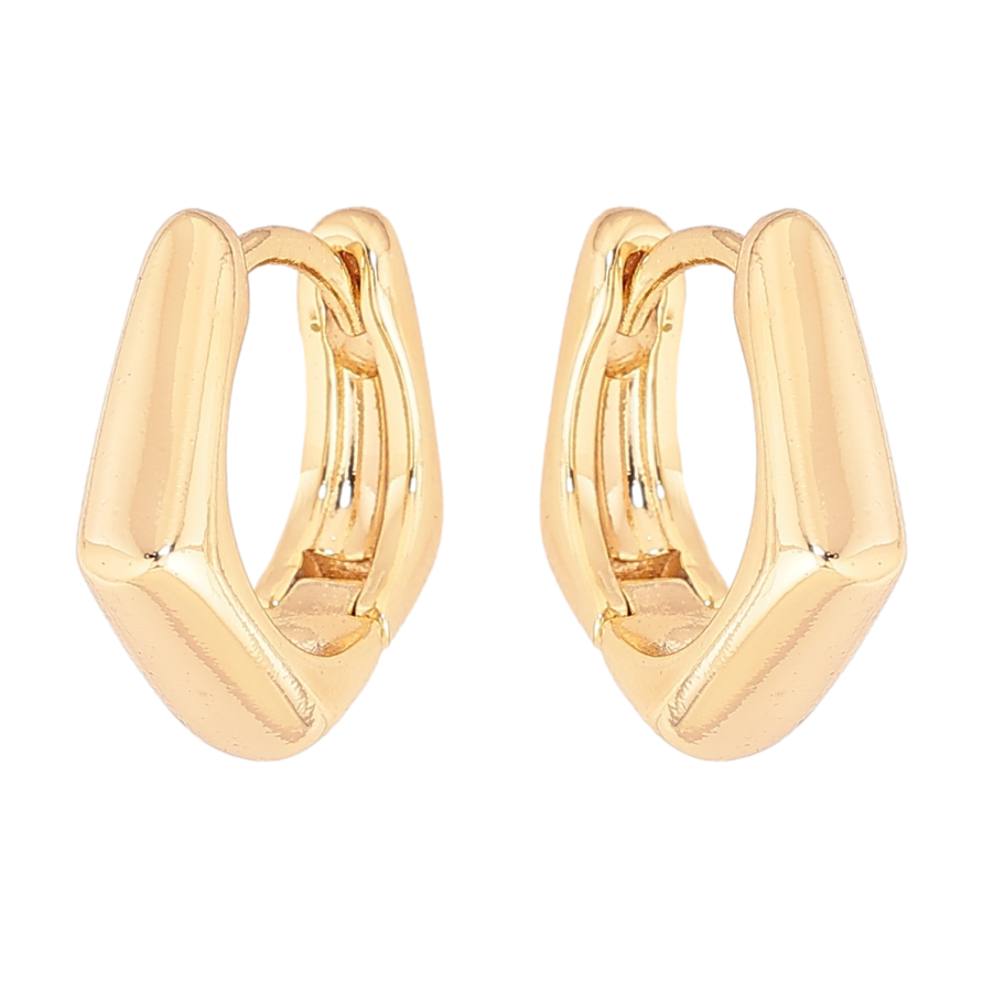 Серьги Xuping цвет Позолота 14K колечки "Декоративные" фото №1 Серьги Xuping цвет Позолота 14K колечки "Декоративные" фото №1