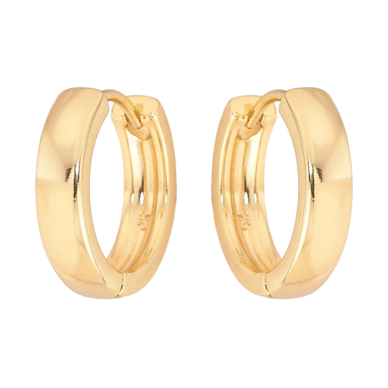 Сережки Xuping колір Позолота 14K колечка "Класика, шир. 4мм" ø 17мм фото №6 Сережки Xuping колір Позолота 14K колечка "Класика, шир. 4мм" ø 17мм фото №6