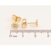 Сережки Xuping колір Позолота 14K пусети "Квіточки" фото №2 Сережки Xuping колір Позолота 14K пусети "Квіточки" фото №2