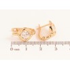 Серьги Xuping цвет Позолота 18K английский замок "Кристальные ромбы" фото №2 Серьги Xuping цвет Позолота 18K английский замок "Кристальные ромбы" фото №2
